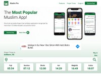Desktop screenshot for muslimpro.com