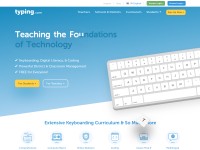 Desktop screenshot for typing.com