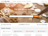 Desktop screenshot for ustasiburada.com