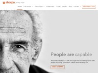 Desktop screenshot for sherpacrm.com