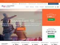 Desktop screenshot for usalliance.org