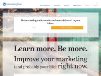 Desktop screenshot for marketingprofs.com