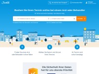 Desktop screenshot for doctolib.de