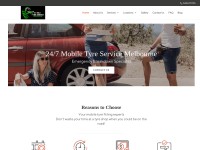 Screenshot of 247mobiletyreservicemelbourne.com.au