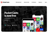Desktop screenshot for pocketcasts.com