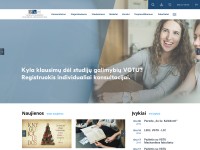 Desktop screenshot for vgtu.lt