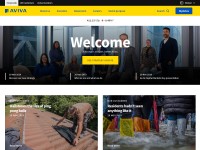 Desktop screenshot for aviva.com