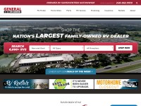 Desktop screenshot for generalrv.com