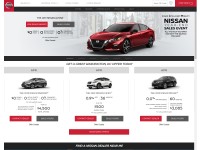 Desktop screenshot for choosenissan.com