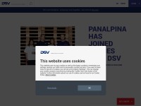 Desktop screenshot for panalpina.com