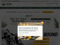 Desktop screenshot for packersproshop.com