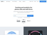 Desktop screenshot for callrail.com