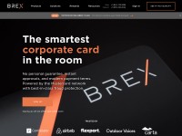 Desktop screenshot for brex.com