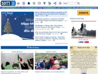 Desktop screenshot for sott.net