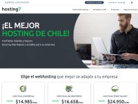 Desktop screenshot for hosting7.cl