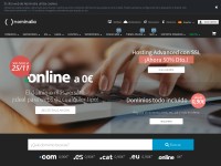 Desktop screenshot for nominalia.com