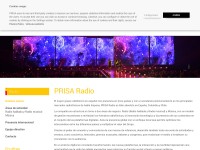 Desktop screenshot for prisaradio.com