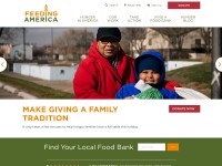 Desktop screenshot for feedingamerica.org