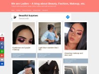 Desktop screenshot for weareladies.net