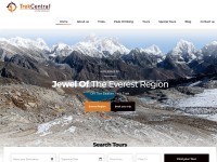 Desktop screenshot for trekcentralnepal.com