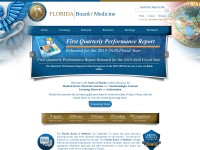 Desktop screenshot for flboardofmedicine.gov