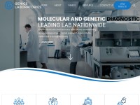 Desktop screenshot for genicslabs.com