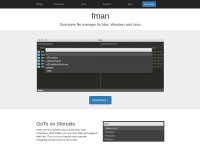 Desktop screenshot for fman.io