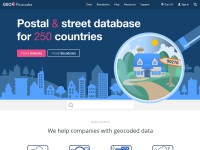 Desktop screenshot for geopostcodes.com