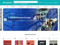 Desktop screenshot for censtry.com