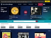 Desktop screenshot for secondhandsongs.com