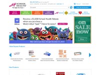 Desktop screenshot for schoolhealth.com