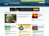 Desktop screenshot for peakprosperity.com