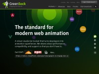 Desktop screenshot for greensock.com