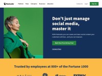 Desktop screenshot for hootsuite.com