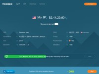 Desktop screenshot for whoer.net