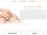Desktop screenshot for ipl-test.de