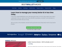 Desktop screenshot for wallethacks.com