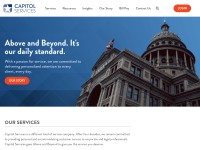 Desktop screenshot for capitolservices.com