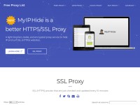 Desktop screenshot for sslproxies.org