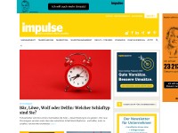 Desktop screenshot for impulse.de