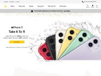Desktop screenshot for sprint.com