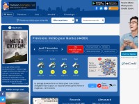 Desktop screenshot for meteo-nantes.net