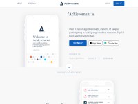 Desktop screenshot for myachievement.com