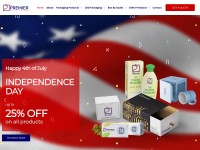 Desktop screenshot for thepremierpackaging.com