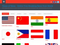 Desktop screenshot for timesofnews.com