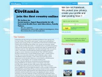 Desktop screenshot for civitania.com