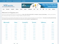 Desktop screenshot for vceguide.com
