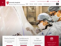 Desktop screenshot for uhhospitals.org