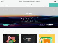 Desktop screenshot for awwwards.com