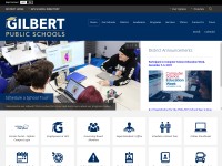 Desktop screenshot for gilbertschools.net